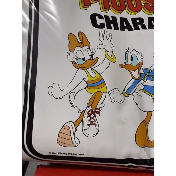 Lot Of 2 RARE Vintage Disney Mickey & Minnie Mouse Mousercise Mat EUC Playroom - Picture 9 of 13